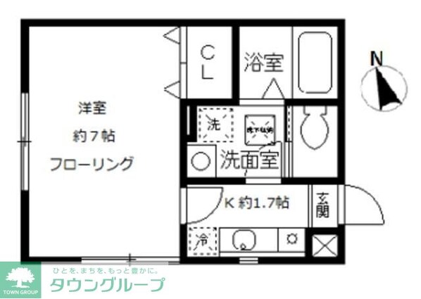 コロネードの物件間取画像